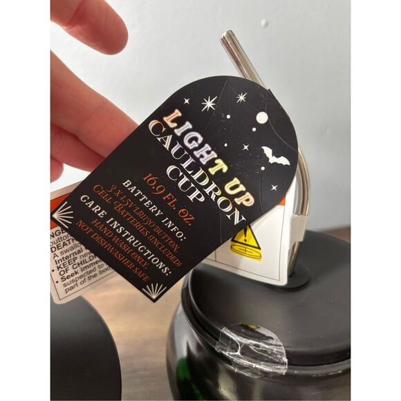 Target Bullseye light up bundle of Halloween cups Witches Disco Ball Cauldron Ma - Picture 5 of 7